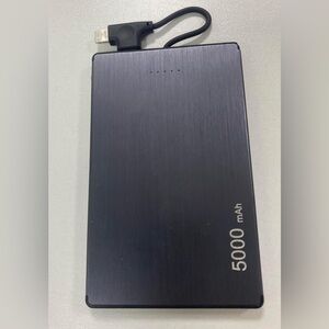 5000 mAh Black Power Bank (071)